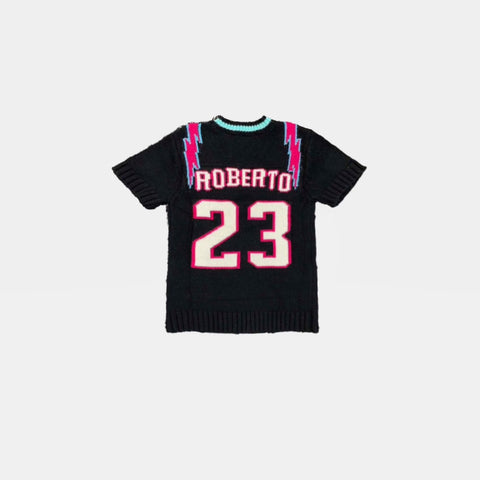 LIMITED BLACK KNITTED JERSEY